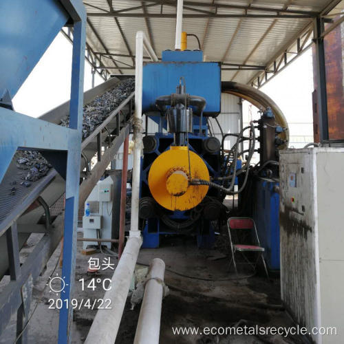 Scrap Steel Chips Briquetting Press Machine Equipment